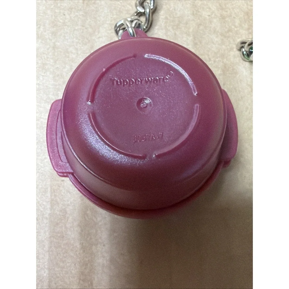 Tupperware Keychain Set of 3 Mini Fridgesmart, Micro Pressure, Thats-a-Bowl